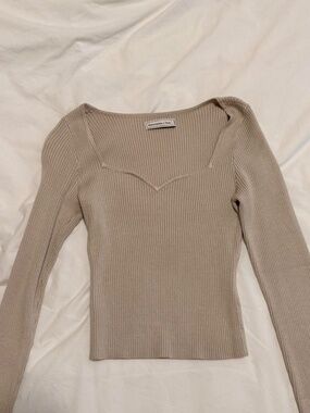 Abercrombie Sweetheart Neckline Sweater